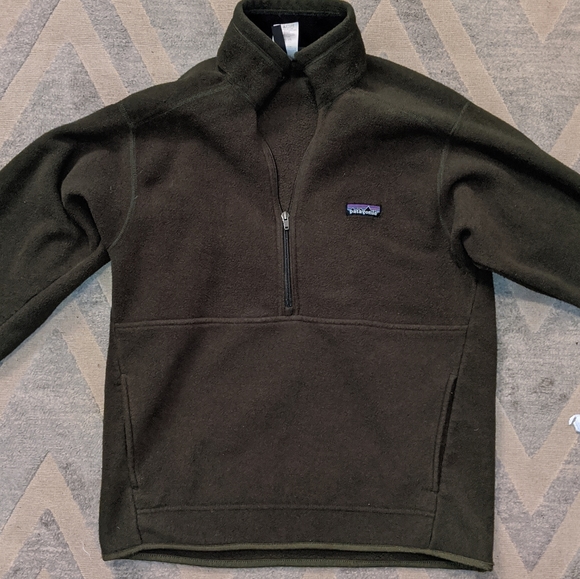 Patagonia Forest Green Men's Fleece - Picture 2 of 4
